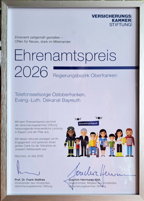 Ehrenamtspreis 2026